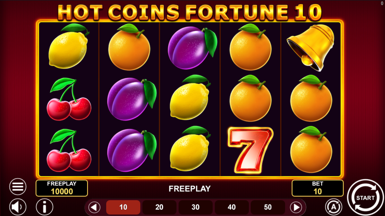 Hot Coins Fortune 10 Hot Coins Fortune 10