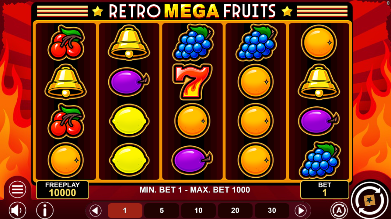 Retro Mega Fruits Retro Mega Fruits