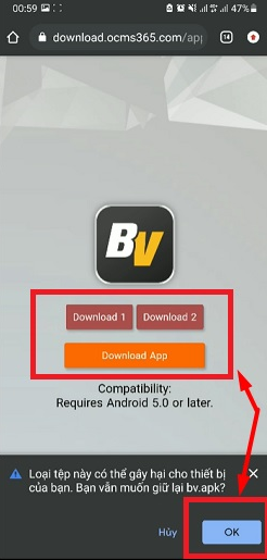 Link tải ứng dụng