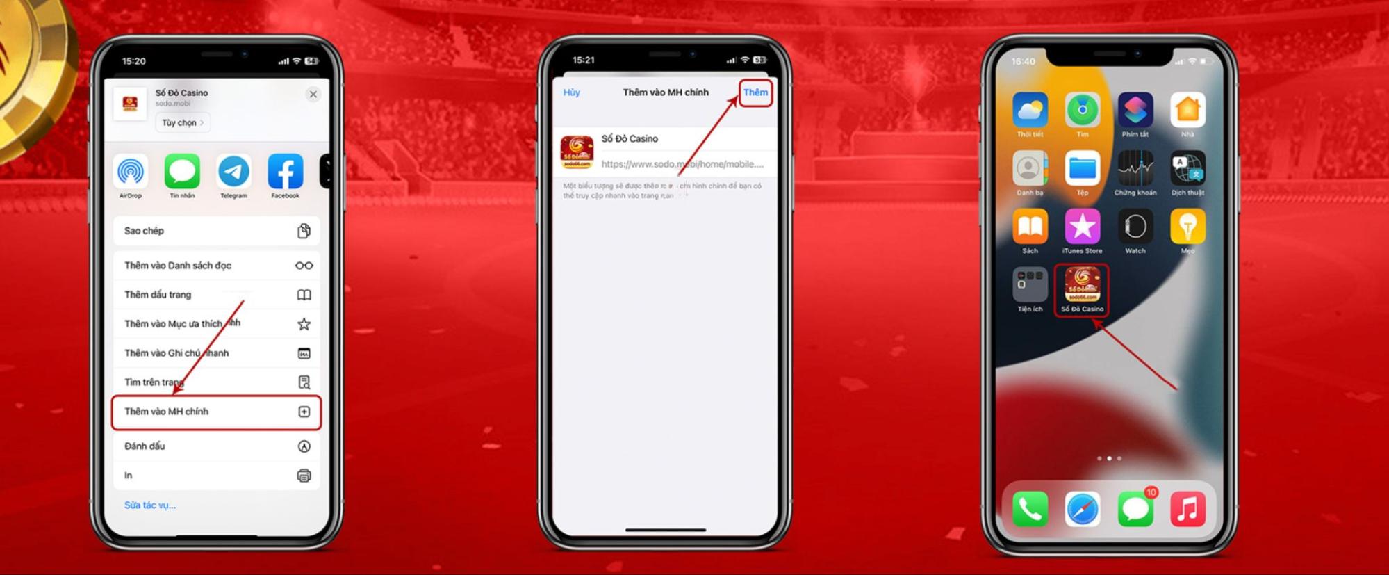 Tải xuống ứng dụng sòng bạc So Do về iOS của bạn dễ dàng và nhanh chóng